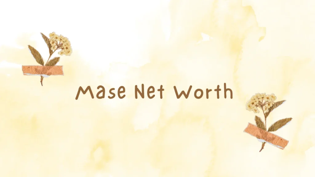 Mase Net Worth