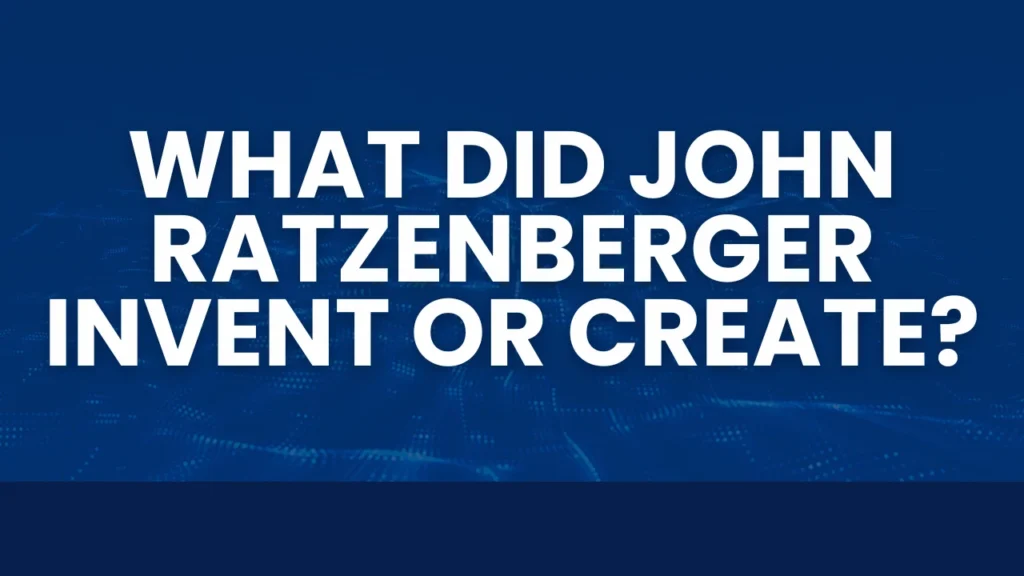 What Did John Ratzenberger Invent or Create?