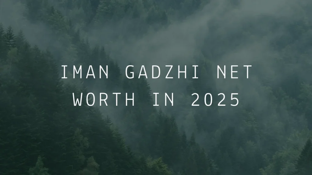 Iman Gadzhi Net Worth In 2025