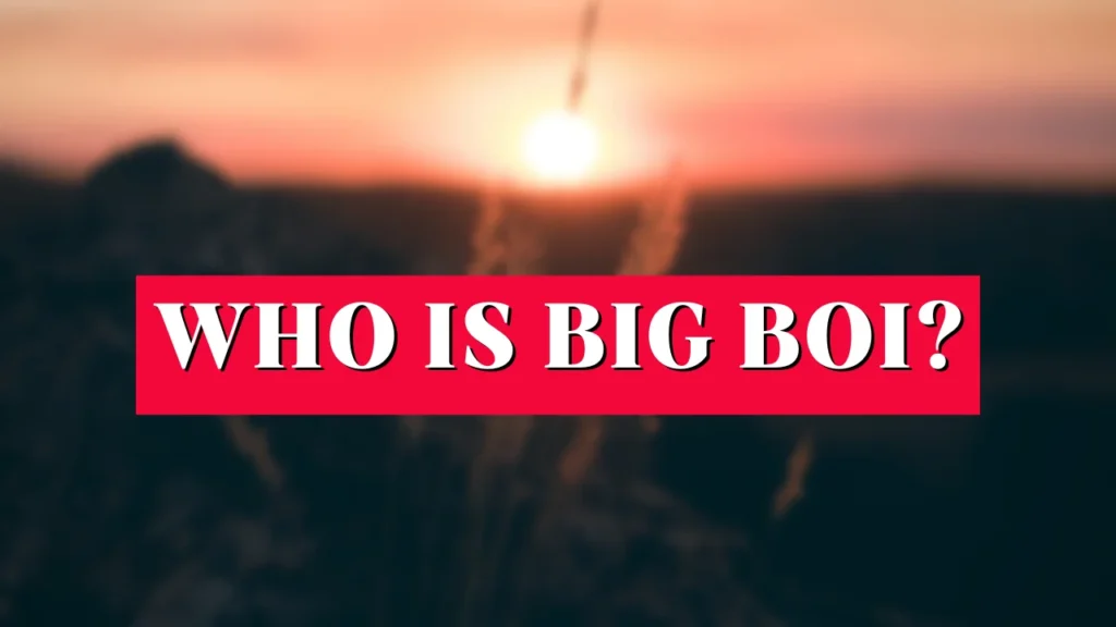Who Is Big Boi?